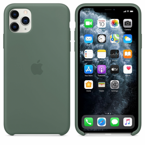 Silicon Case (PINE GREEN)