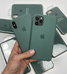 Silicon Case (PINE GREEN)